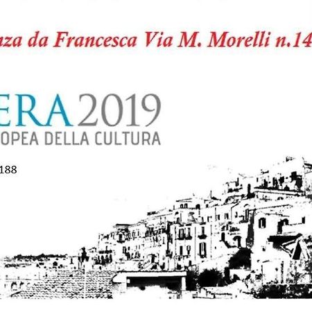 Appartamento Da Maria Francesca ماتيرا المظهر الخارجي الصورة